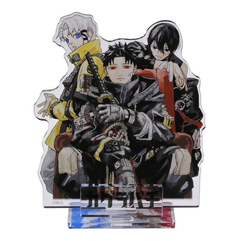 『カグラバチ』アクリルフィギュア チヒロ&伯理&緋雪 BE4