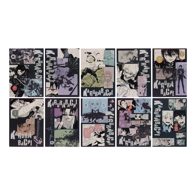 『カグラバチ』クリアポスターコレクション 第1弾 (全10種/ランダム1種入り) BE4