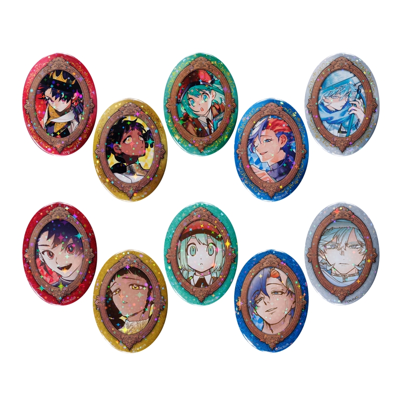 『魔男のイチ』魔女の鏡ホログラム缶バッジコレクション 第1弾 (全10種/ランダム1種入り) BE4