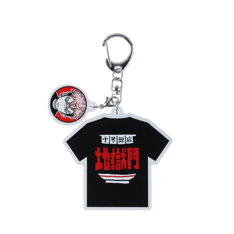 『悪祓士のキヨシくん』中華飯店「地獄門」Tシャツキーホルダー