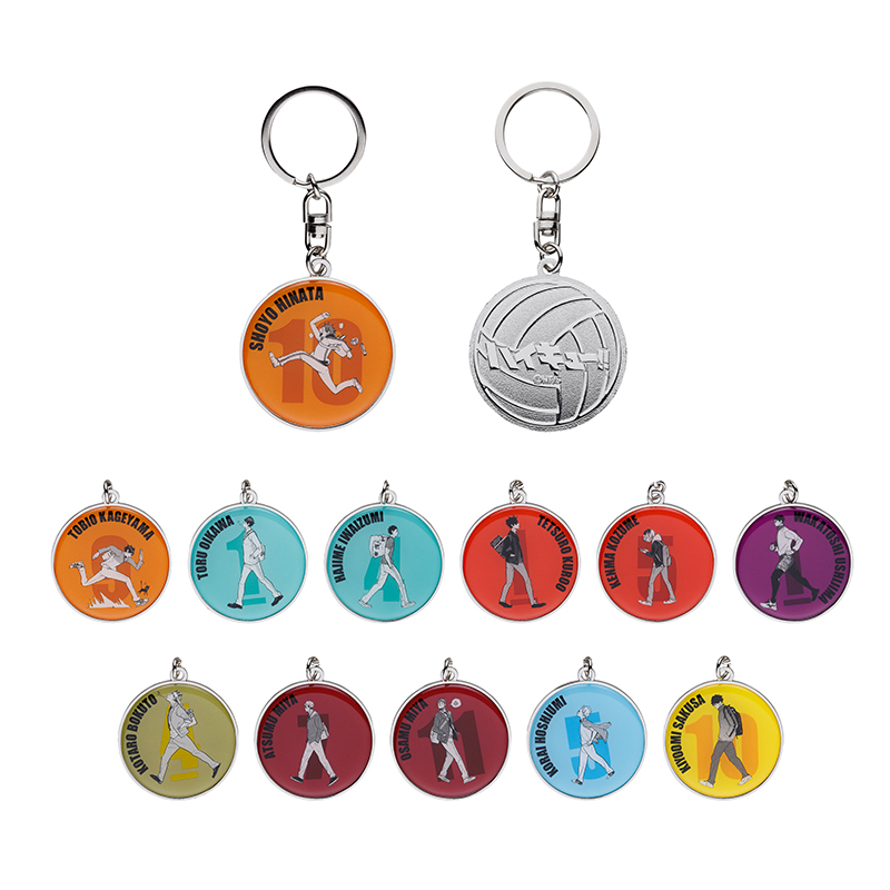 『ハイキュー！！』RUNメタルキーホルダーコレクション 第1弾 （全12種／ランダム1種入り）