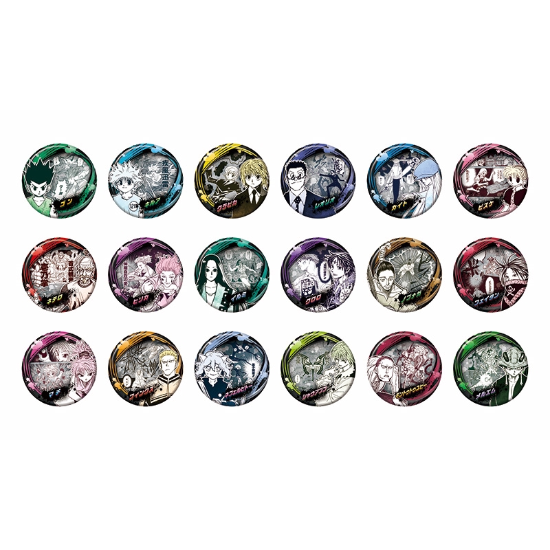 『HUNTER×HUNTER』コレクション缶バッジ ABILITIES （全18種／ランダム1種入り）