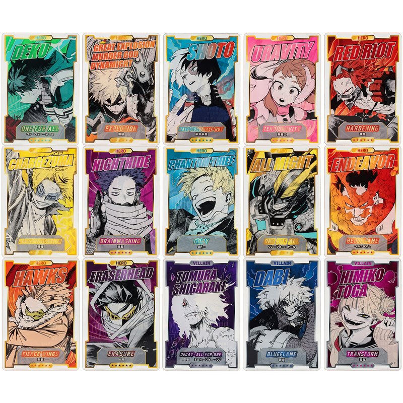 『僕のヒーローアカデミア』ステータスカードコレクション 第2弾 （全15種／ランダム1種入り）