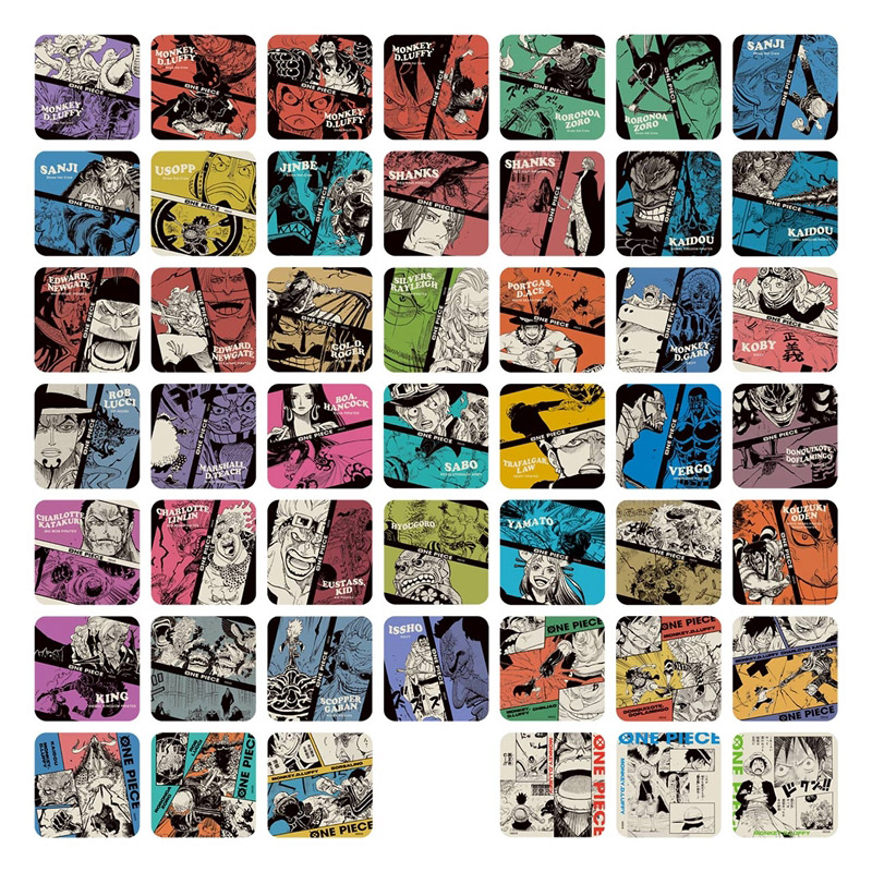 『ONE PIECE』アートコースター&reg; 第5弾 全種セット （全45種＆特典3種／計48種入り）