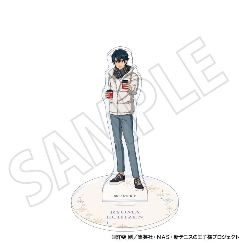 『新テニスの王子様』アクリルスタンド／越前リョーマ／冬のおでかけ