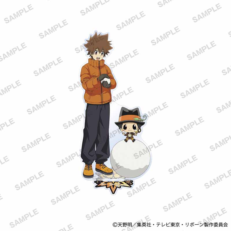 家庭教師ヒットマン REBORN! BIGアクリルスタンド 雪バトルver. リボーン＆沢田綱吉