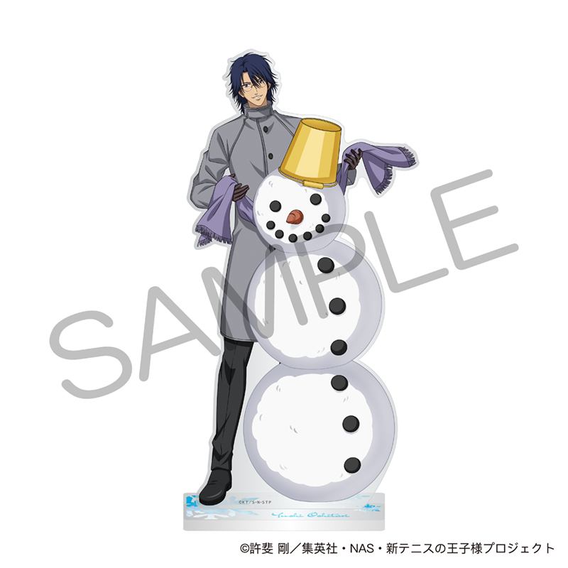 新テニスの王子様 BIGアクリルスタンド 雪遊びver. 忍足侑士