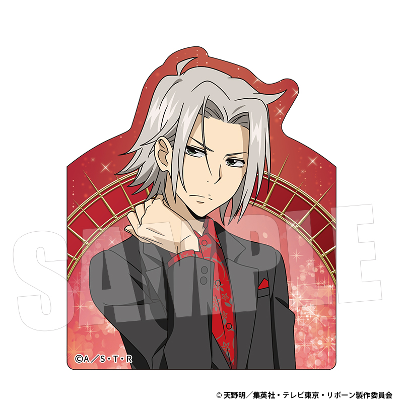 家庭教師ヒットマン REBORN! ダイカットアクリルブロック「獄寺」ボタニカルシャツVer.