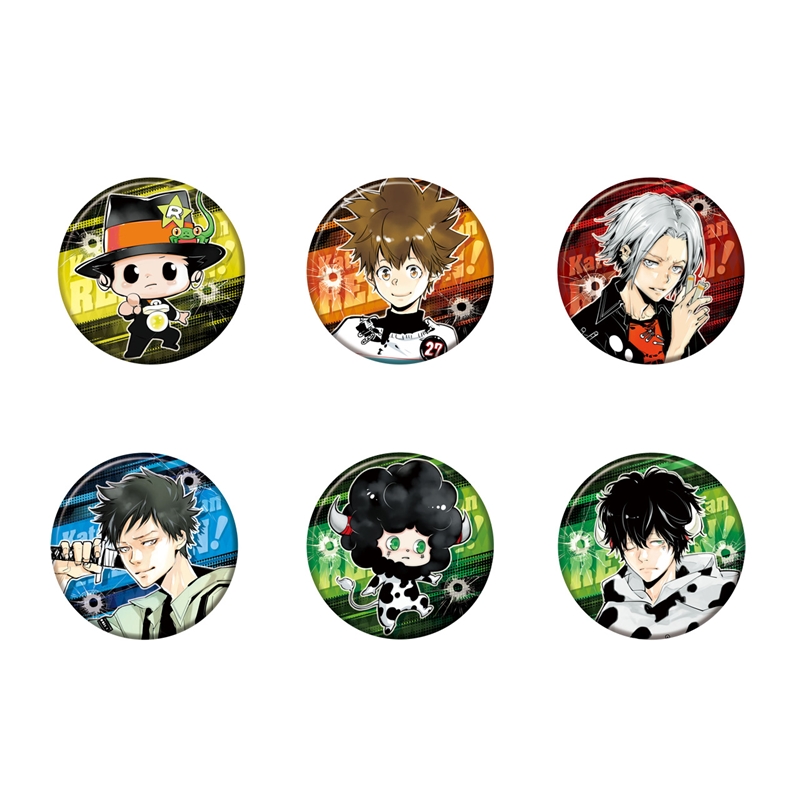 『家庭教師ヒットマンＲＥＢＯＲＮ！』コレクション缶バッジ　天野明展描きおろしｖｅｒ．－Ａ－　（全１８種／ランダム１種入り）　＜天野明展＞　ＢＤ２