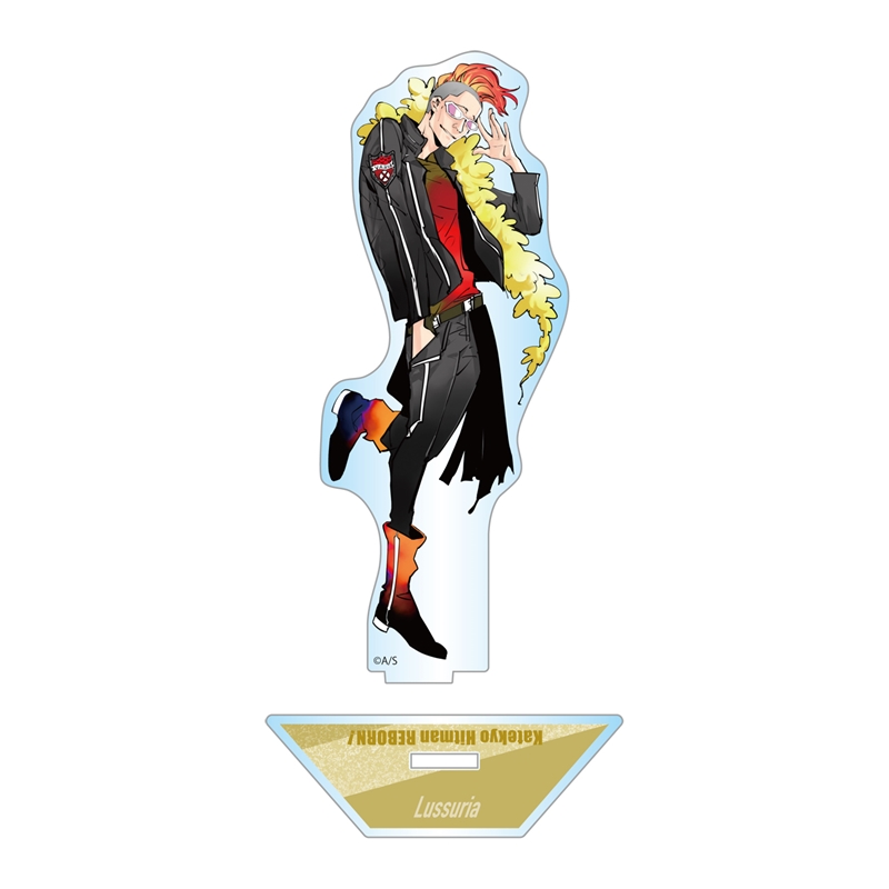 『家庭教師ヒットマンＲＥＢＯＲＮ！』アクリルスタンド　ルッスーリア　天野明展描きおろしｖｅｒ．　＜天野明展＞　ＢＤ２