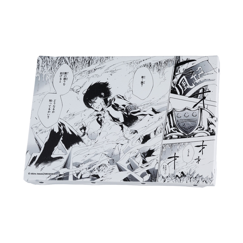 『家庭教師ヒットマンＲＥＢＯＲＮ！』名場面アートボード　「僕の眠りを妨げるとどうなるか知ってるかい？」　＜天野明展＞　ＢＤ２