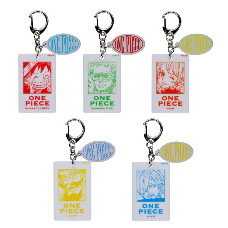 『ＯＮＥ　ＰＩＥＣＥ』ホワイトアクリルキーホルダーコレクション　第１弾　（全１０種／ランダム１種入り）　ＢＦ１