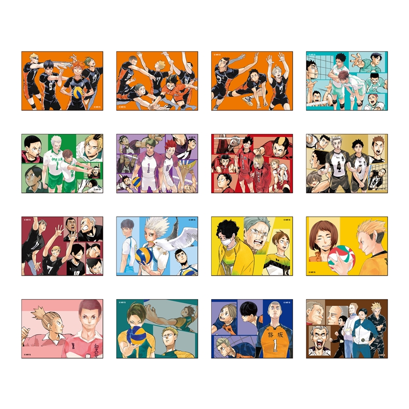 『ハイキュー！！』名言カルタ　ステッカーセット（１０８枚入り）　＜ハイキュー！！　ＦＡＮ　ＰＡＲＫ　－ｍｅｍｏｒｉａｌ－＞　ＢＦ１