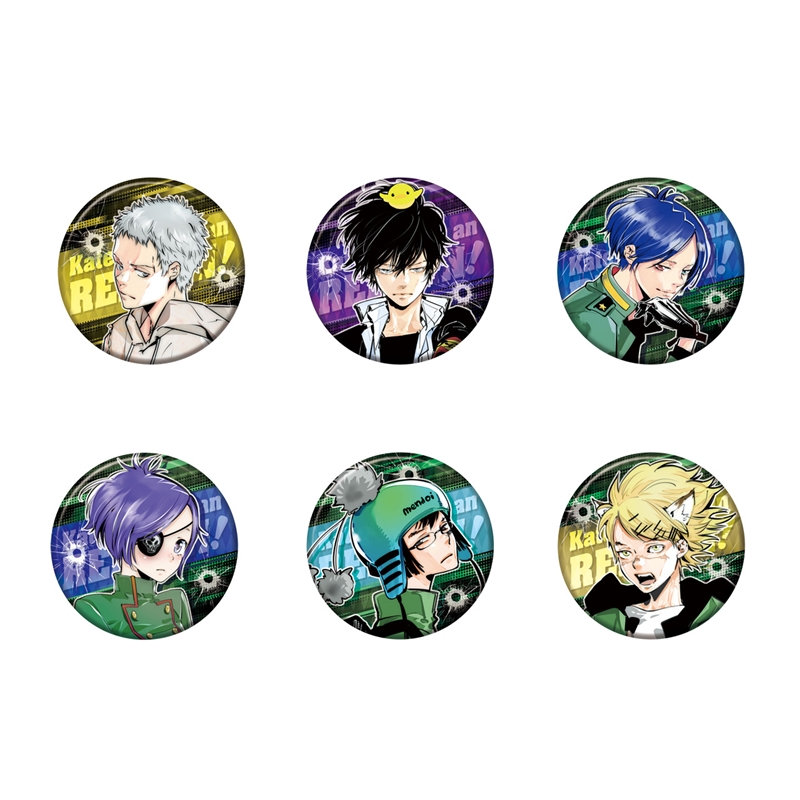 『家庭教師ヒットマンＲＥＢＯＲＮ！』コレクション缶バッジ　天野明展描きおろしｖｅｒ．－Ａ－　（全１８種／ランダム１種入り）　＜天野明展＞　ＢＤ２