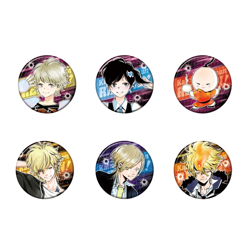 『家庭教師ヒットマンＲＥＢＯＲＮ！』コレクション缶バッジ　天野明展描きおろしｖｅｒ．－Ａ－　（全１８種／ランダム１種入り）　＜天野明展＞　ＢＤ２