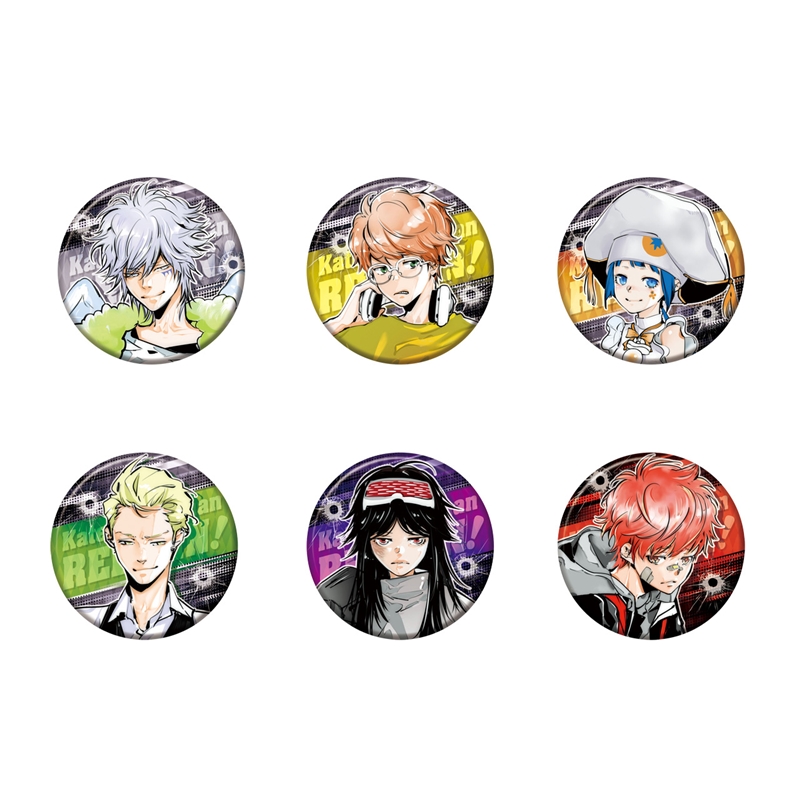 『家庭教師ヒットマンＲＥＢＯＲＮ！』コレクション缶バッジ　天野明展描きおろしｖｅｒ．－Ｂ－　（全１８種／ランダム１種入り）　＜天野明展＞　ＢＤ２