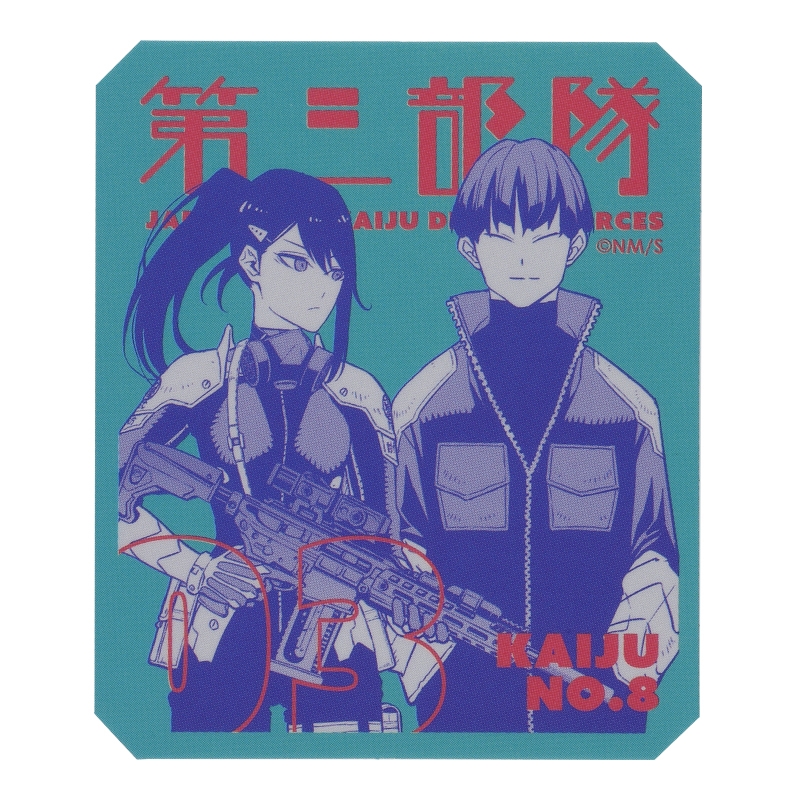 『怪獣８号』討伐庁の湯　特典ステッカー付き（全４種／ランダム１種入り）　＜怪獣８号展＞　ＢＤ３