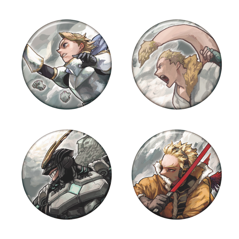 『僕のヒーローアカデミア』コレクション缶バッジ　ＫＥＹ　ＶＩＳＵＡＬ　ＨＥＲＯＥＳ　ＶＳ　ＶＩＬＬＡＩＮＳ　ＳＵＰＲＥＭＥ　（全１６種／ランダム１種入り）　＜僕のヒーローアカデミア原画展＞　ＢＥ２