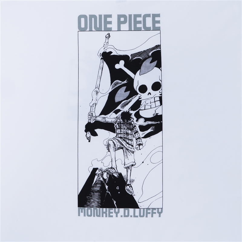 『ＯＮＥ　ＰＩＥＣＥ』Ｔｅｅ　Ｗｈｉｔｅ　モンキー・Ｄ・ルフィ　Ｌサイズ　ＢＥ３－ＯＰＤ Lサイズ