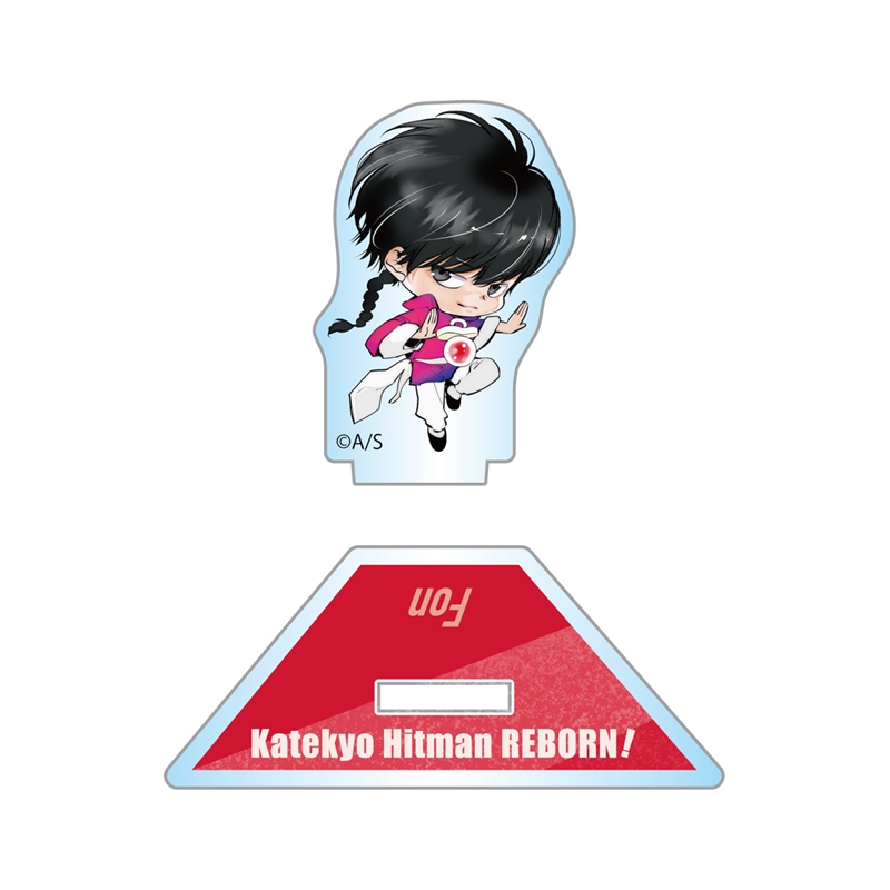 『家庭教師ヒットマンＲＥＢＯＲＮ！』アクリルスタンド　イーピン＆風　天野明展描きおろしｖｅｒ．　＜天野明展＞　ＢＤ２