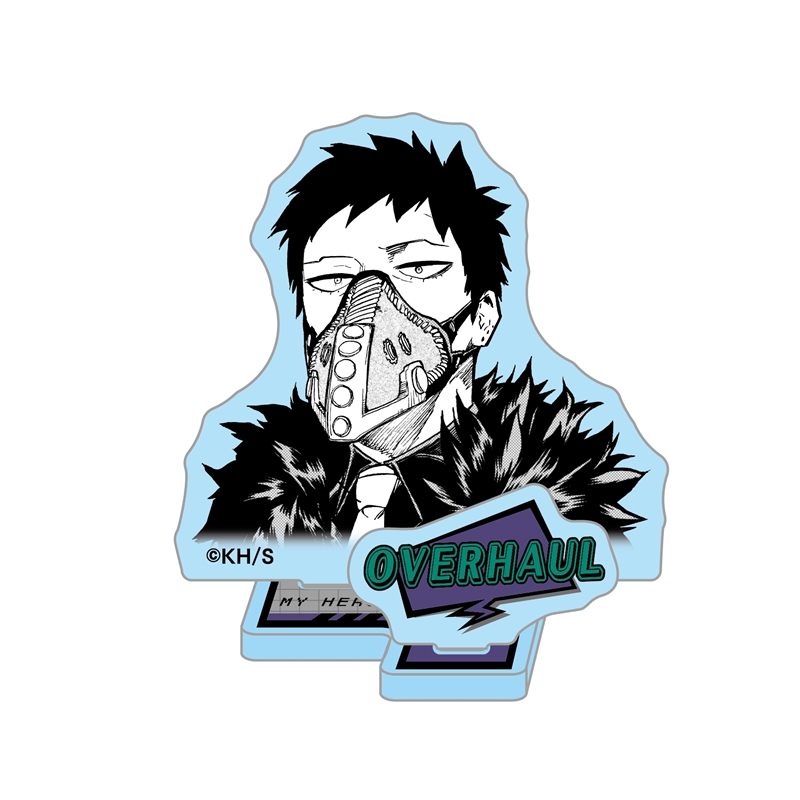 ＪＣＳ限定　『僕のヒーローアカデミア』アクリルフィギュアコレクション“ＶＩＬＬＡＩＮＳ”　オーバーホール　全種セット　（全１０種入り）　ＢＦ１