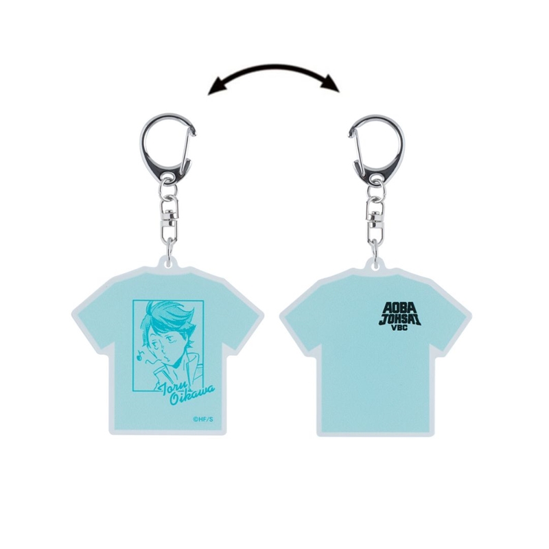 『ハイキュー！！』Ｔシャツキーホルダーコレクション　第２弾　（全８種／ランダム１種入り）　ＢＥ３