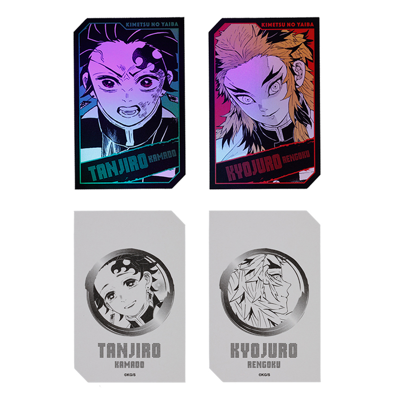 『鬼滅の刃』キャラクターズホロカードコレクション２枚入り　第１弾　（全１０組／ランダム１組入り）　ＢＥ４－ＪＳ