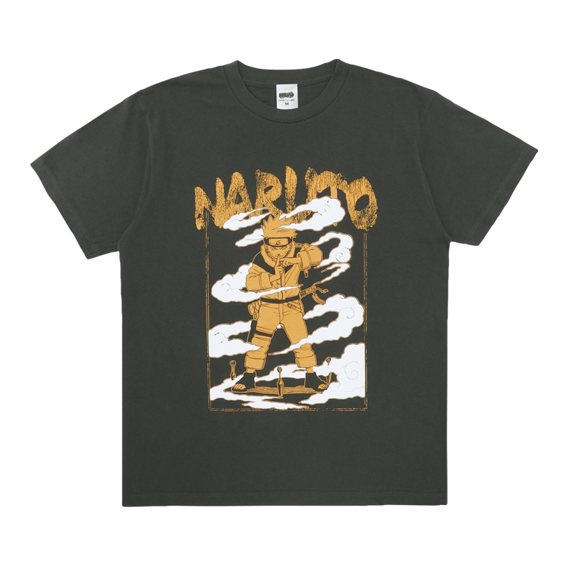 『ＮＡＲＵＴＯーナルトー』発泡プリントＴシャツ　Ｌサイズ　ＢＥ２ Lサイズ