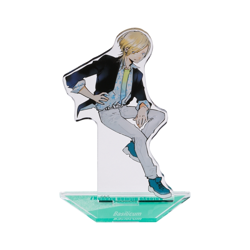 『家庭教師ヒットマンＲＥＢＯＲＮ！』アクリルスタンド　バジル　天野明展描きおろしｖｅｒ．　＜天野明展　東京凱旋＞　ＢＥ４
