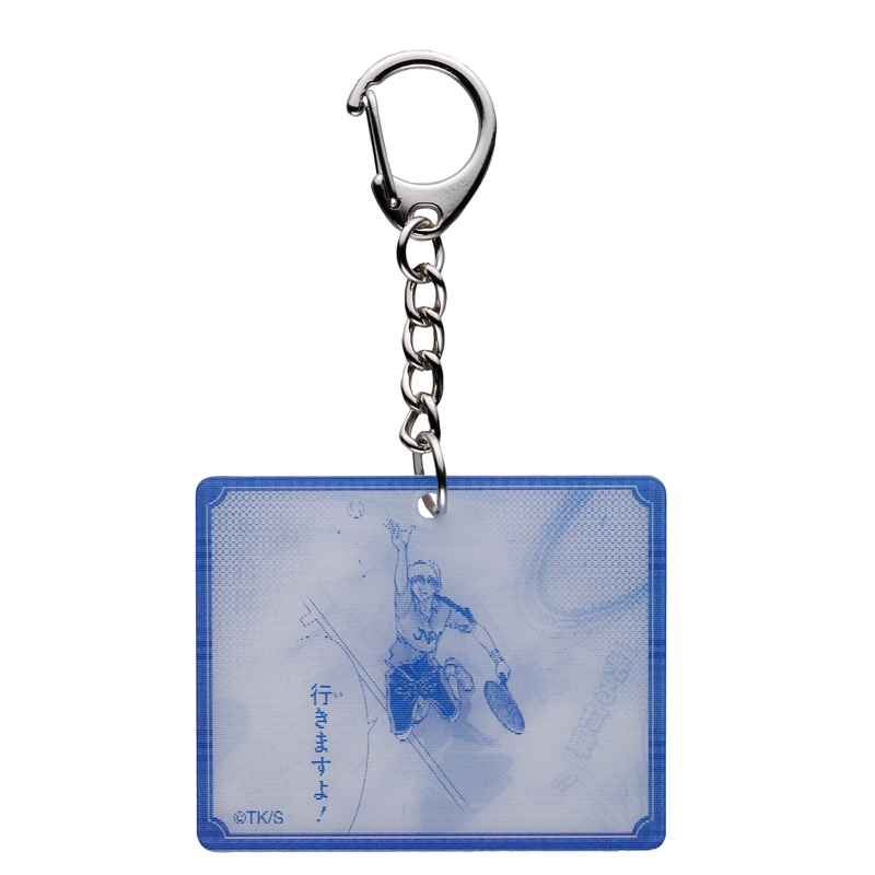 『新テニスの王子様』レンチキュラーアクリルキーホルダー　越前リョーマ　ＢＥ４－ＪＳ