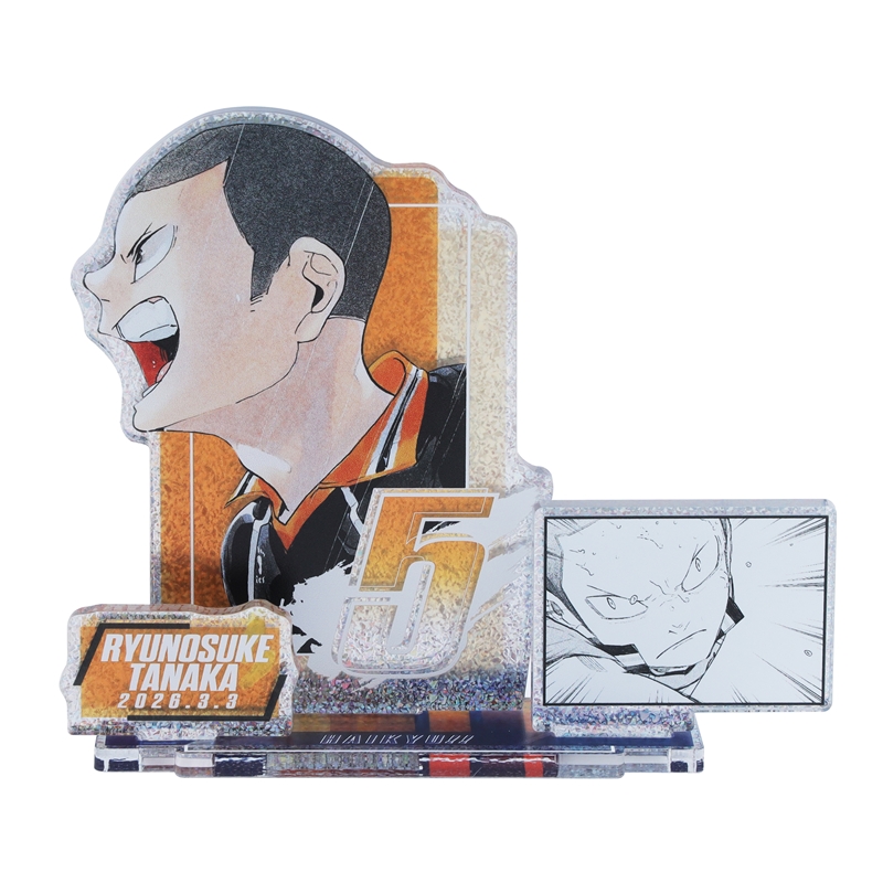 『ハイキュー！！』バースデイ名場面ジオラマフィギュア～ＳＨＩＮＩＮＧ～　田中龍之介　ＢＦ１