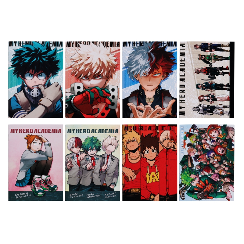 『僕のヒーローアカデミア』ミニノートコレクション　第１弾　（全８種／ランダム１種入り）　ＢＦ１