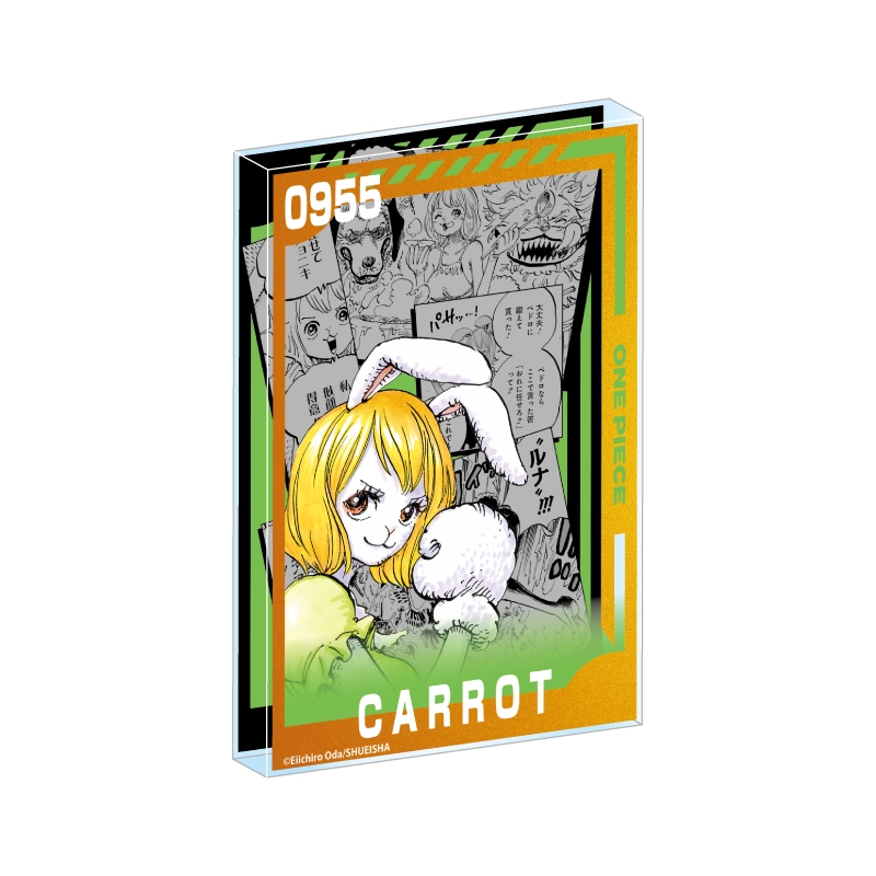 『ＯＮＥ　ＰＩＥＣＥ』箔ｏｎアクリルブロック　“ＨＥＲＯＥＳ”　キャロット　ＢＦ２