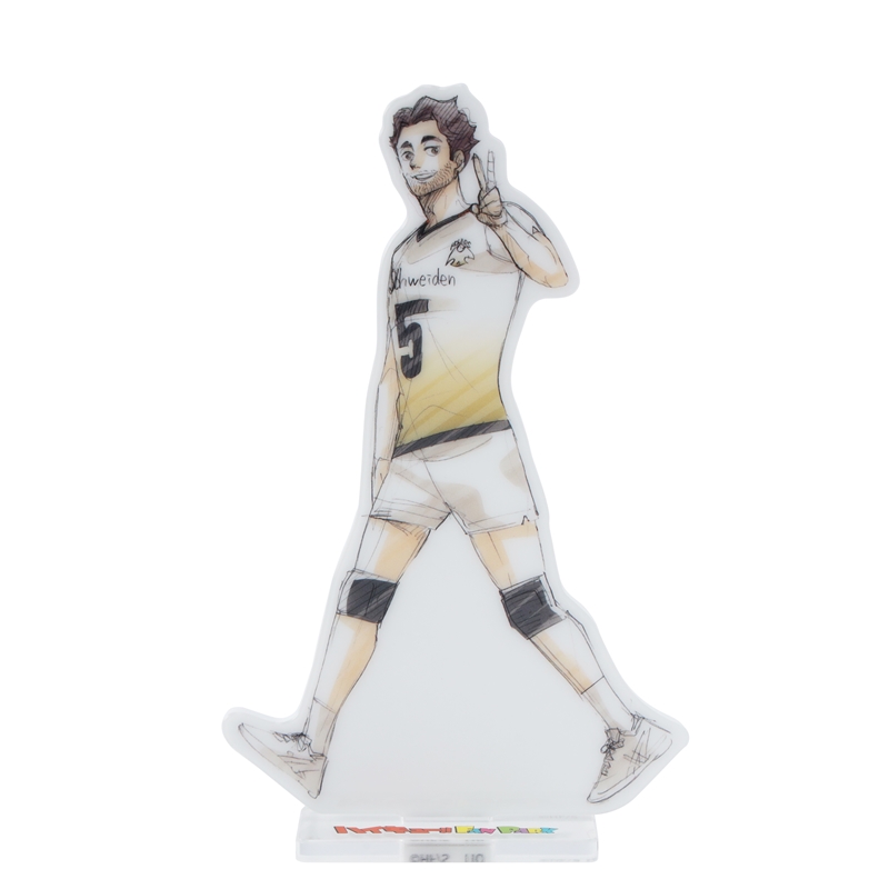 ＪＣＳ限定　『ハイキュー！！』　キャラパネ軍団！！アクリルスタンド　［１１０　ニコラス　ロメロ　シュヴァイデンアドラーズ］　＜ハイキュー！！　ＦＡＮ　ＰＡＲＫ　－ｍｅｍｏｒｉａｌ－＞　ＢＦ１