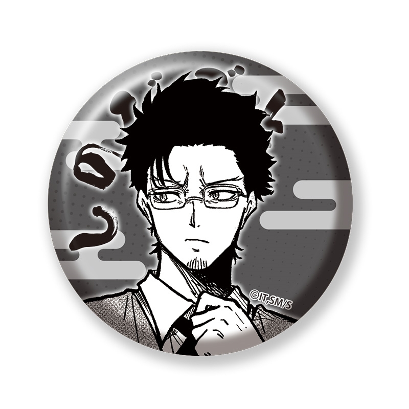 完全受注生産「週刊少年ジャンプ」オールスター缶バッジ　『しのびごと』　第１弾　［１２　ミミズク］　ＢＦ１