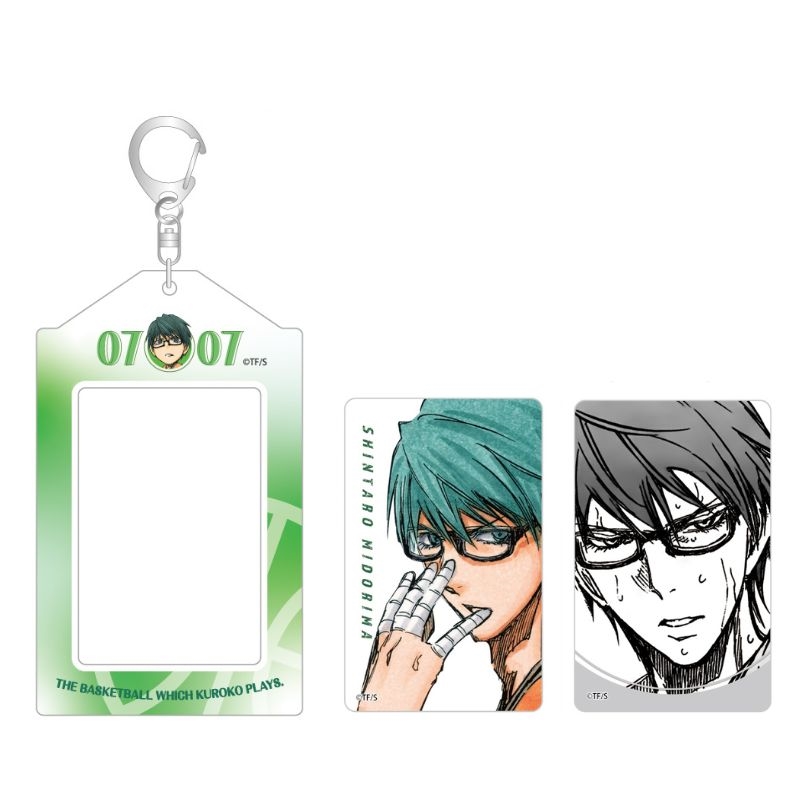 『黒子のバスケ』バースデイカードホルダー　（特製カード２枚付き）　緑間真太郎　ＢＦ３