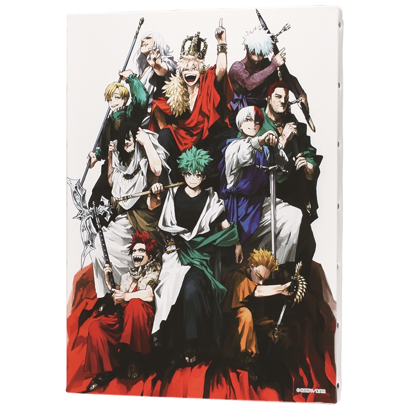 ジャンプＧＩＧＡ　２０２５　ＡＵＴＵＭＮ　限定誌上通販　『僕のヒーローアカデミア』新十傑−ＷＯＲＬＤ　ＢＥＳＴ　ＨＥＲＯ−　キャンバスボード　ＢＥ４