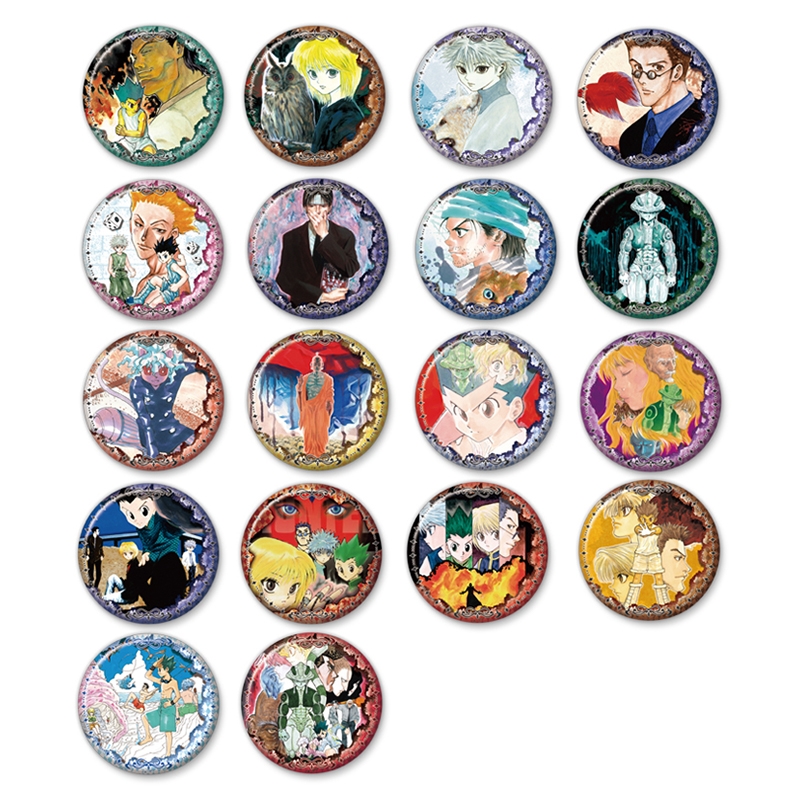 『HUNTER×HUNTER』コレクション缶バッジ(全18種) AH4−JF