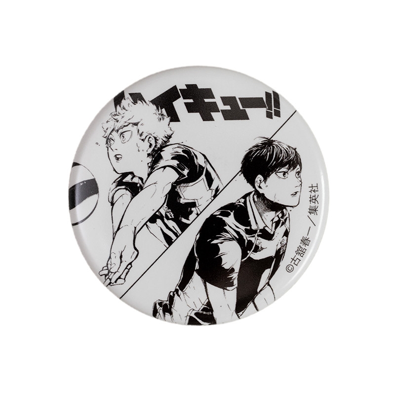 『ハイキュー!!』缶バッジ 日向翔陽&影山飛雄【仙台観光特使就任記念Ver.】