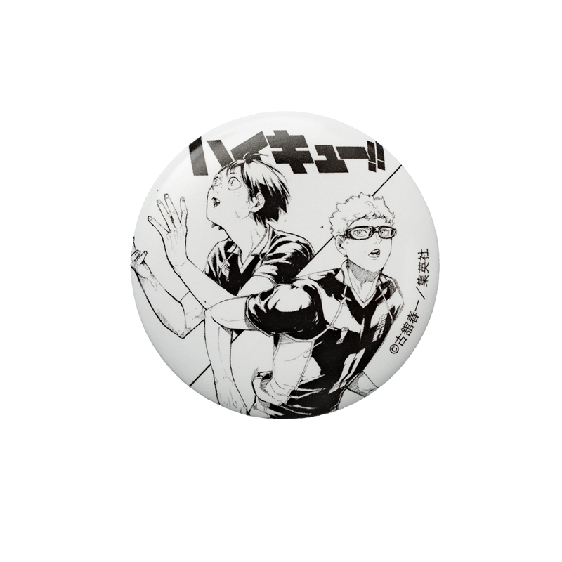 『ハイキュー!!』缶バッジ 月島蛍&山口忠【仙台観光特使就任記念Ver.】