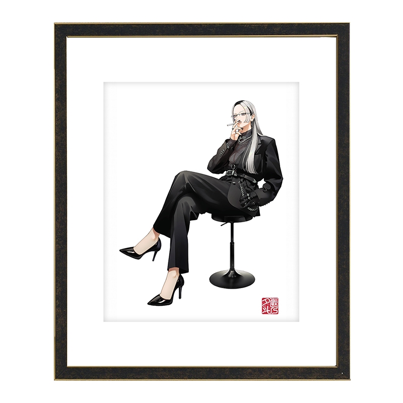 『極楽街』高精彩アート【近すぎて美しい極近店ver】タオ