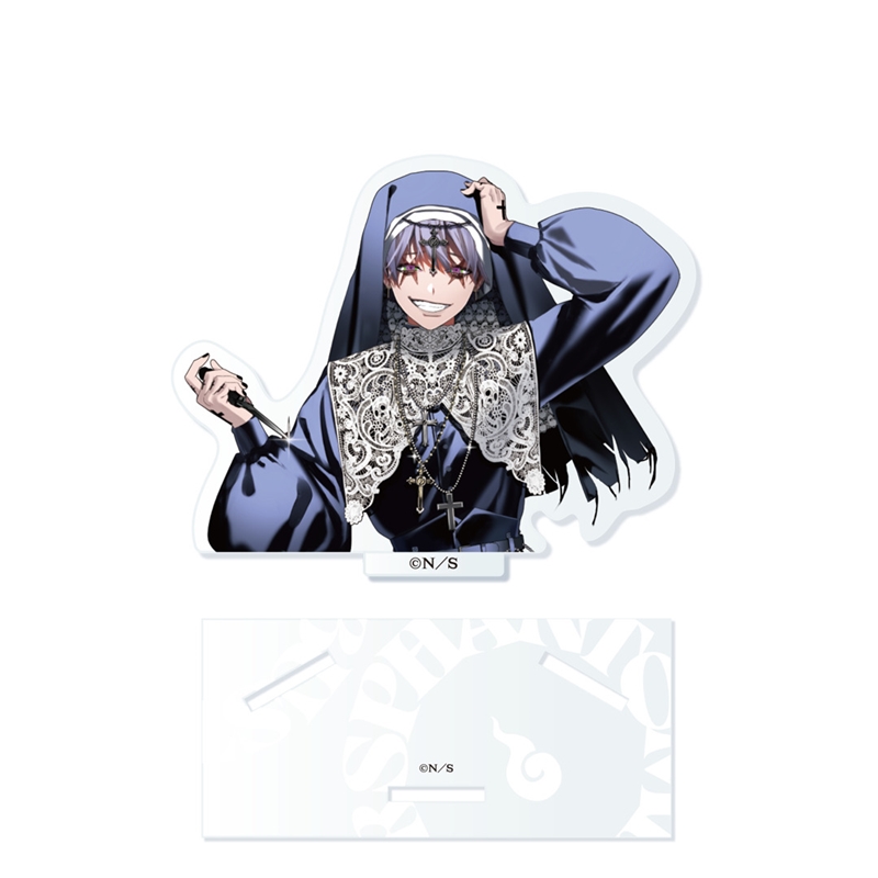 『ファントムバスターズ』選べるアクリルスタンド【ＧＨＯＳＴ　＆　ＦＲＩＥＮＤＳ　ＰＯＰＵＰ　ｖｅｒ】ベース　ザキ＜キャラ＋本体＞