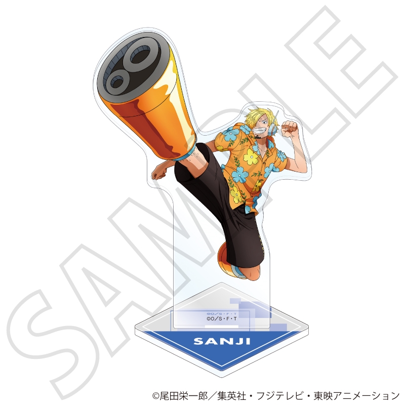 『ＯＮＥ　ＰＩＥＣＥ』アクリルスタンド／サンジ　エッグヘッド編