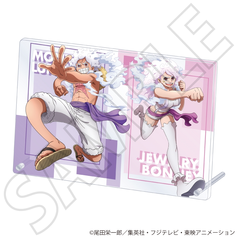 『ＯＮＥ　ＰＩＥＣＥ』アクリルアートパネル／ルフィ・ボニー　エッグヘッド編