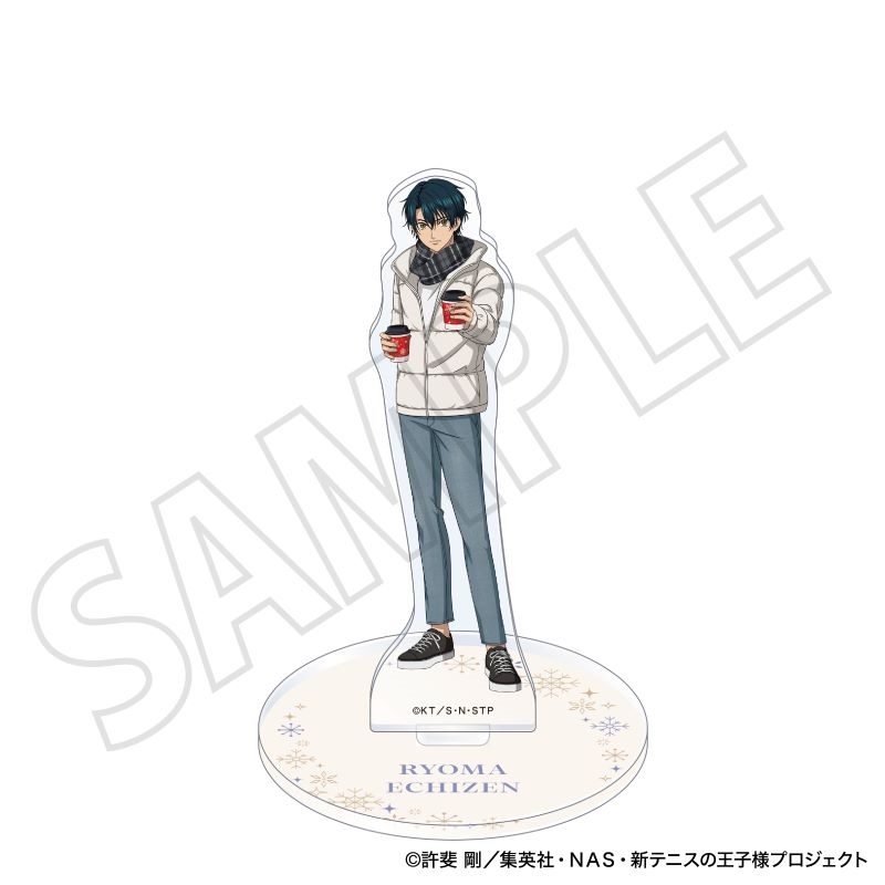『新テニスの王子様』アクリルスタンド／越前リョーマ／冬のおでかけ
