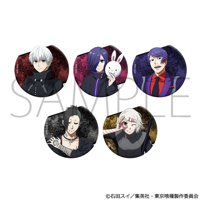 『東京喰種』キャラバッジコレクション　決戦前