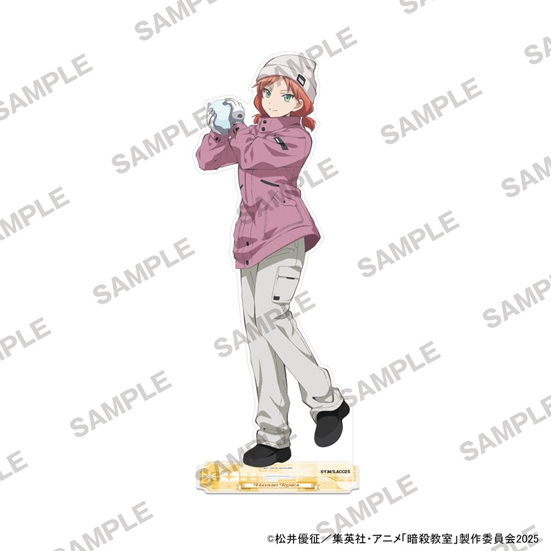 暗殺教室　ＢＩＧアクリルスタンド　雪遊びｖｅｒ．　速水凛香
