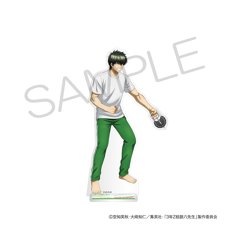 ３年Ｚ組銀八先生　ＢＩＧアクリルスタンド　身体測定ｖｅｒ．　土方十四郎