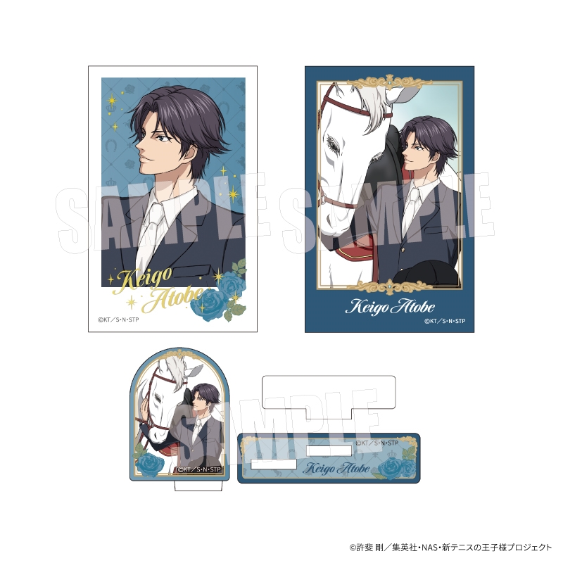 新テニスの王子様　スタンド付きカードセット　跡部とエリザベスＶｅｒ．