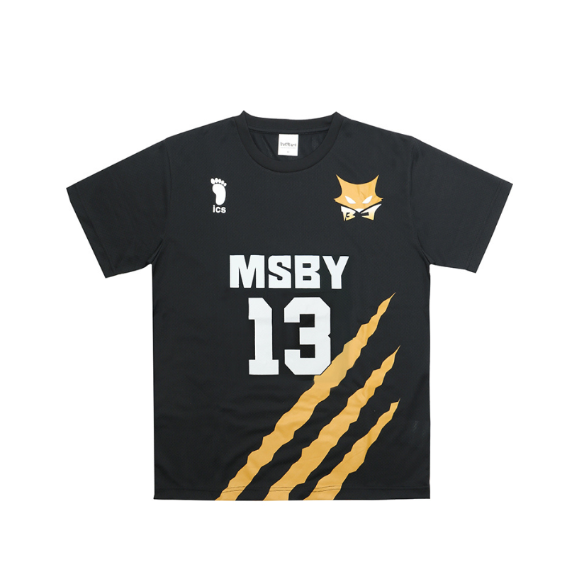 『ハイキュー!!』ユニフォーム ブラックジャッカル 宮侑モデル Mサイズ BX4